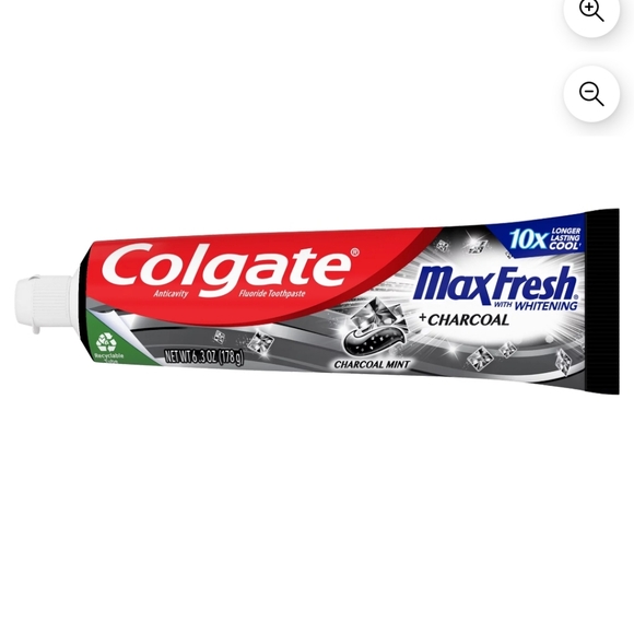 🍭7/$15 Colgate Max Fresh Whitening Toothpaste Charcoal Mint - Picture 9 of 11